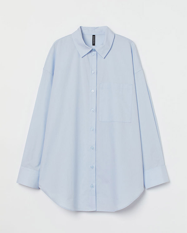 Cotton Shirt Oversized